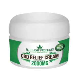 CBD 2000mg Topical Pain Relief Cream