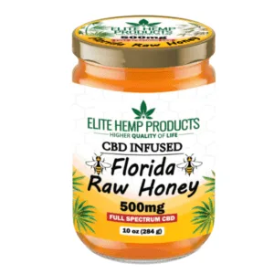 CBD Raw Honey 500mg – Natural Honey Infused with Premium CBD for Stress Relief