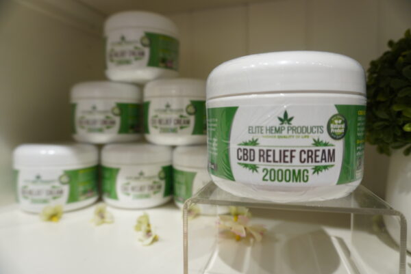 Applying CBD Pain Relief Cream