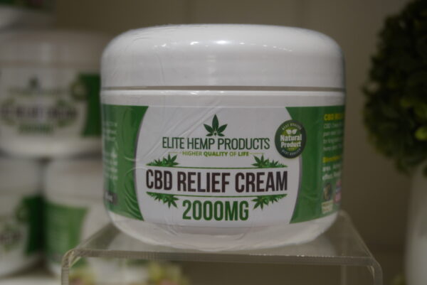 CBD 2000mg Topical Cream for Pain Relief