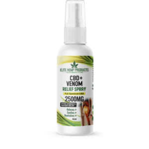 Elite CBD venom blend spray 2500mg bottle