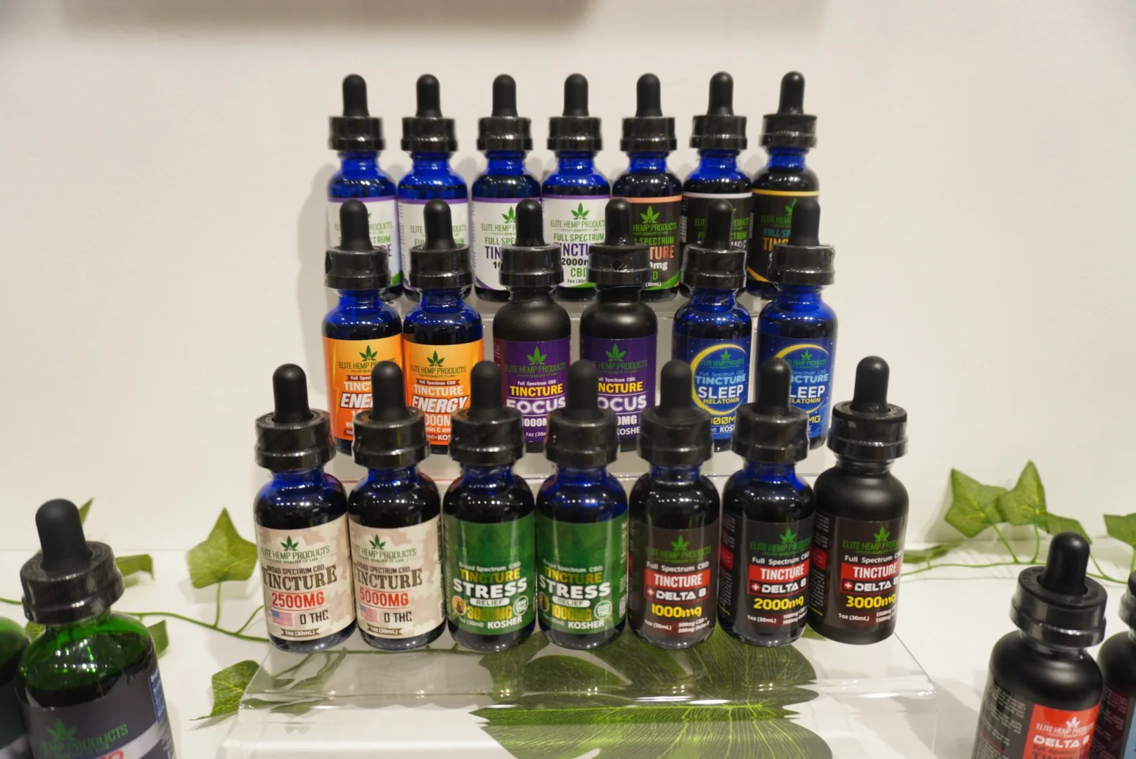 Elite CBD full-spectrum CBD tinctures — lab-tested CBD oil from our Fort Lauderdale store