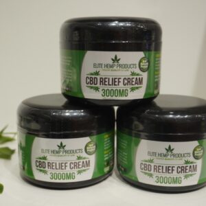 CBD Cream Tube with Natural Ingredients