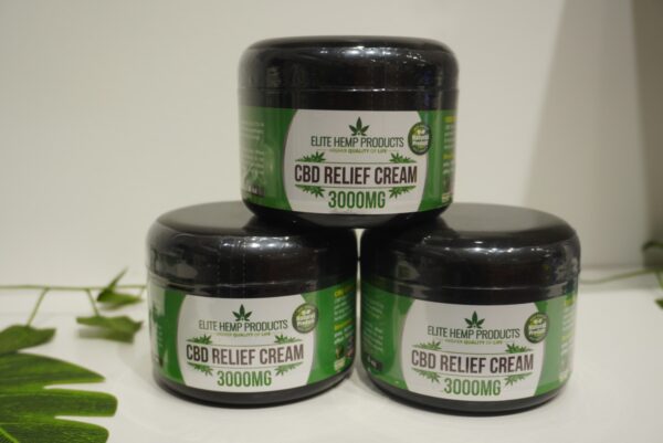 CBD Cream Tube with Natural Ingredients