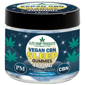 CBN + CBD Sleep Gummies — Elite CBD, available in 1200mg, 2400mg and 4800mg