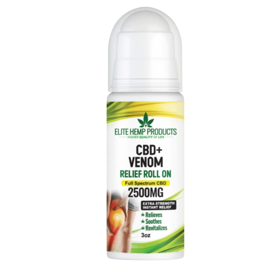 CBD 2500mg & Venom Roll-On