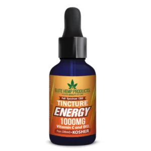 CBD + B12 + Vitamin C Energy Tincture — Elite CBD, available in 1000mg, 3000mg, 6000mg and 9000mg