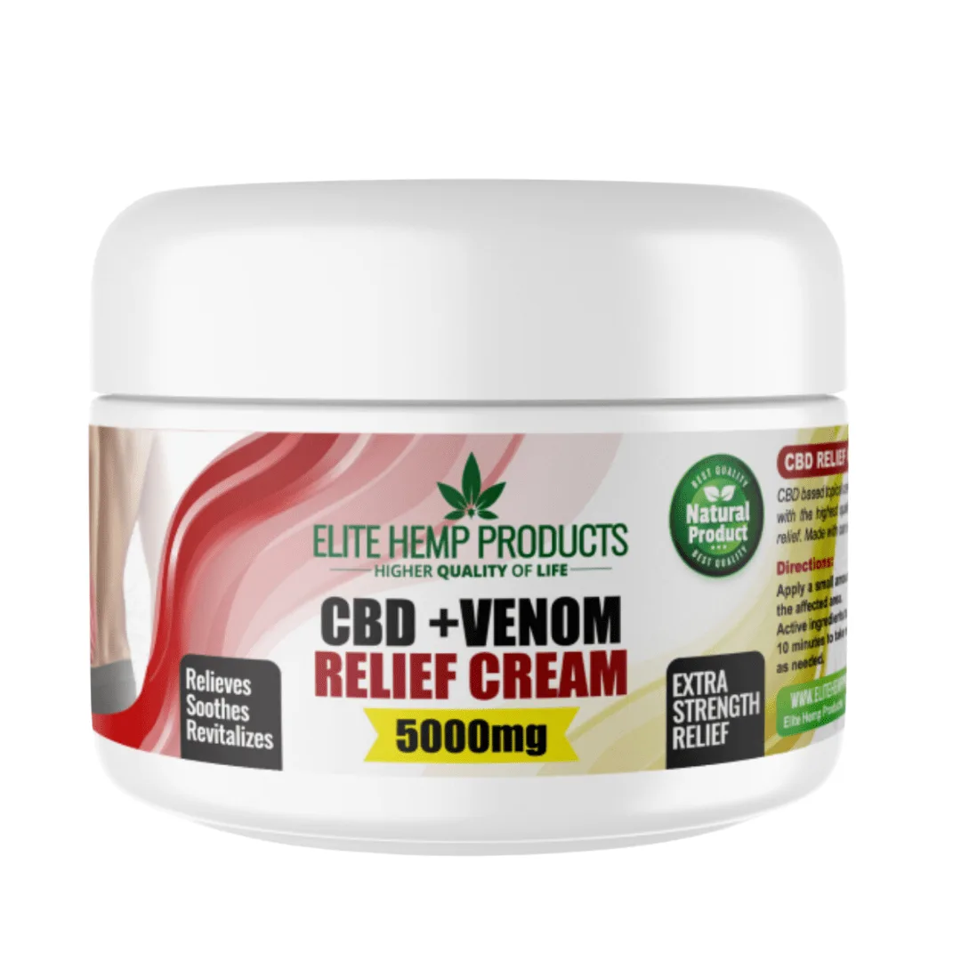 Venom CBD Cream 5000mg