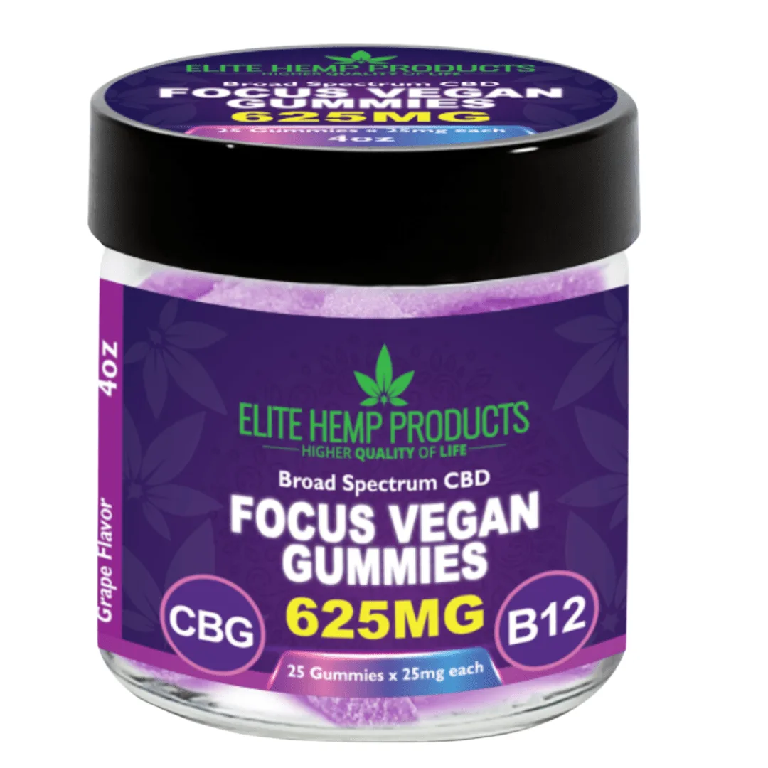 CBD Vegan Gummies Focus Formula