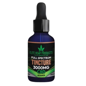 High-potency 3000MG CBD oil tincture for pain, stress, and sleep support.