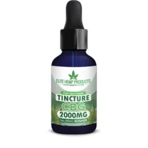 CBG Tincture — Elite CBD, available in 2000mg and 7000mg