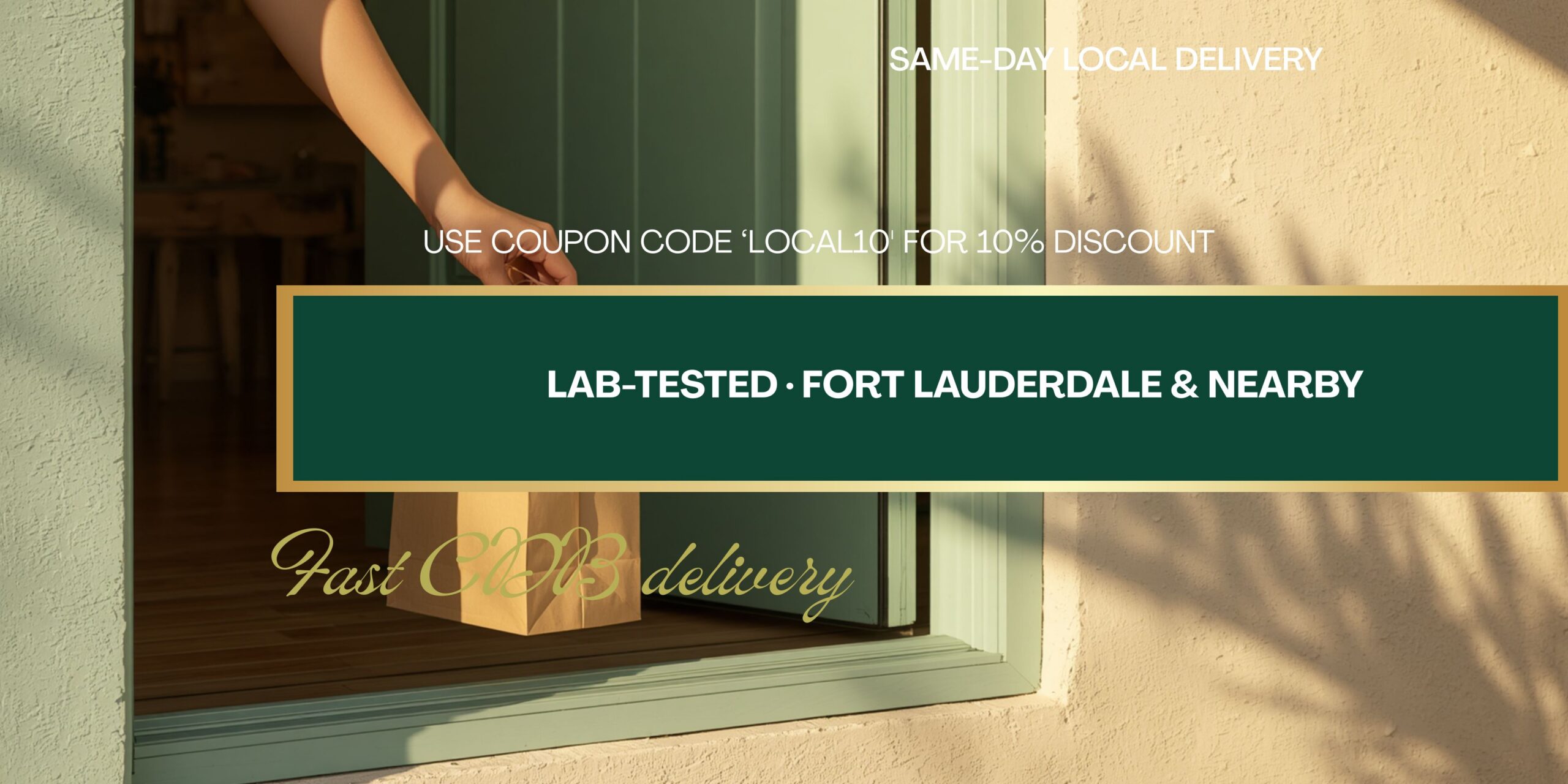 CBD delivery in Fort Lauderdale, Florida — Elite CBD lab-tested tinctures, gummies and topicals delivered locally